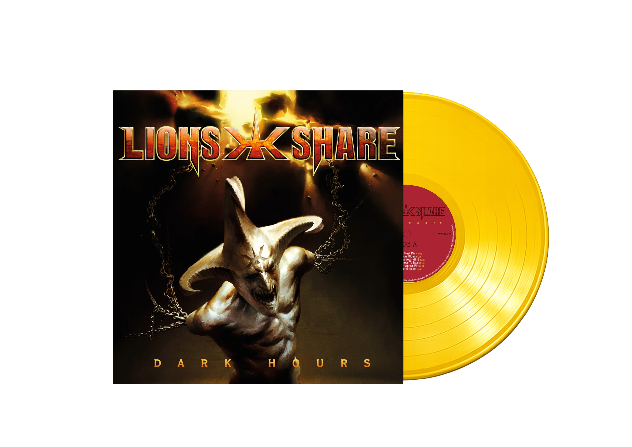 Lion's Share - Dark Hours (Yellow LP) (28.08.2026) (limited to 250)