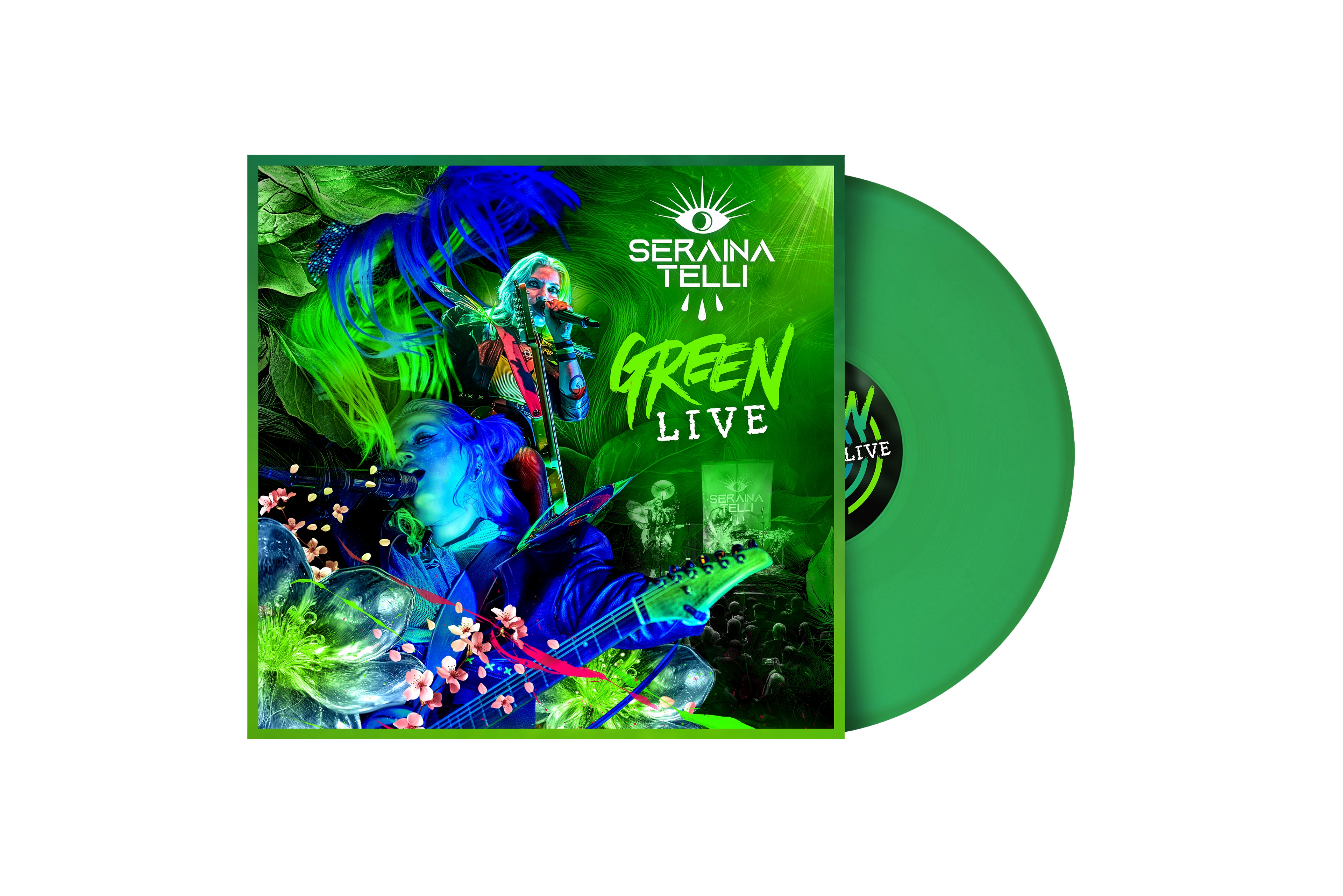 Seraina Telli - Green Live (neon green LP) (04.09.2026) (limited to 300)