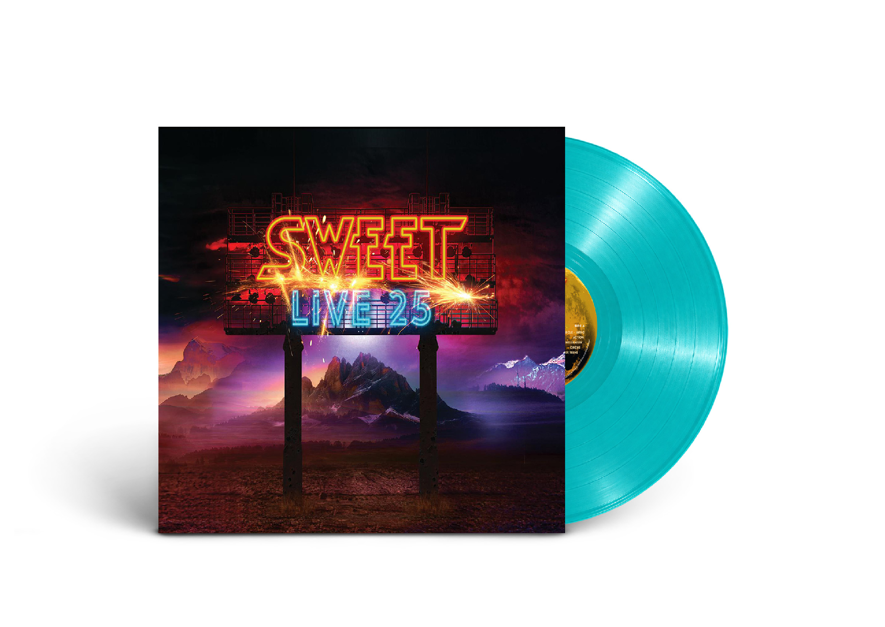 Sweet - Live 25 (2 Gatefold turquoise LP) (23.10.2026)