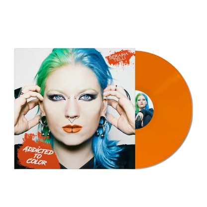 Seraina Telli - Addicted To Color (Ltd. LP/Orange Vinyl)