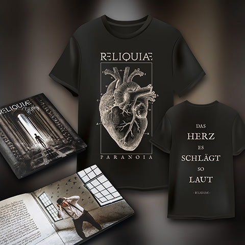 Reliquiae - Paranoia CD+T-Shirt (exkl. Bundle nur hier erhältlich)