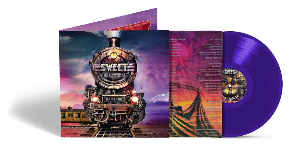 Sweet - Full Circle - Vinyl Ltd. Edition Purple