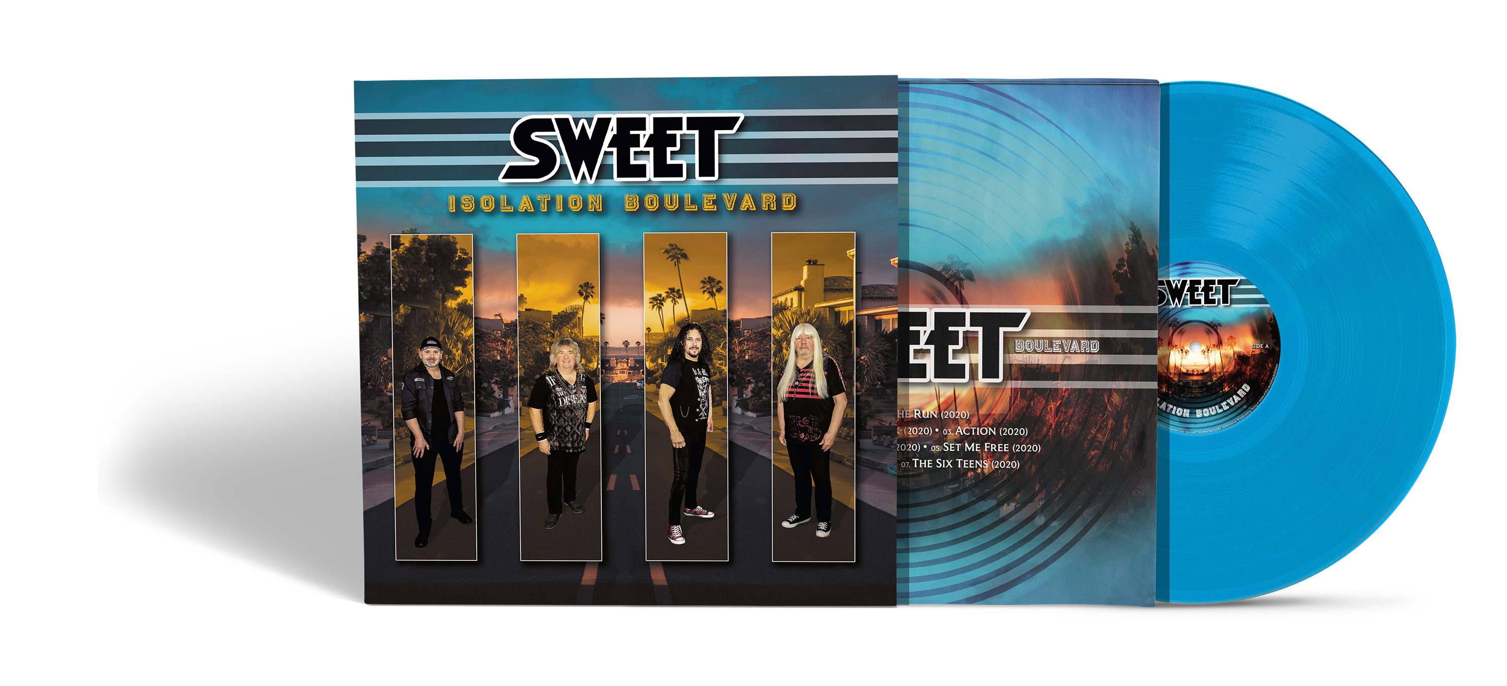 Sweet - Isolation Boulevard sky blue vinyl (28.03.2025)