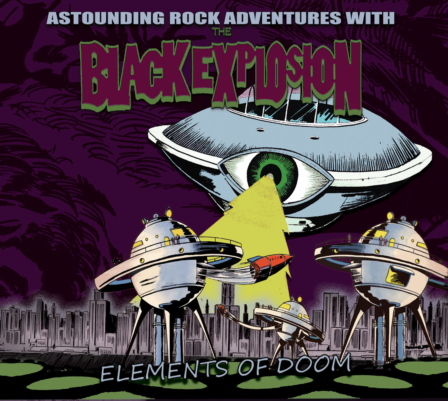 The Black Explosion - Elements Of Doom CD digipak