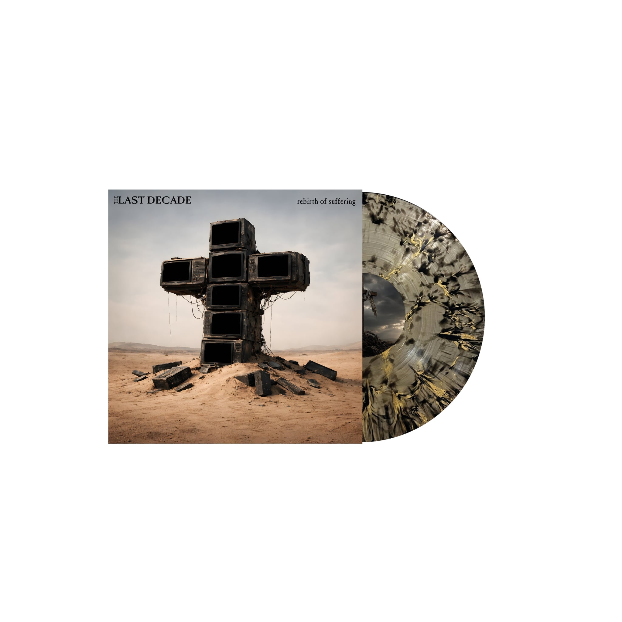 The Last Decade - Rebirth Of Suffering (clear black gold splatter LP) (20.11.2026) (Limited to 100)