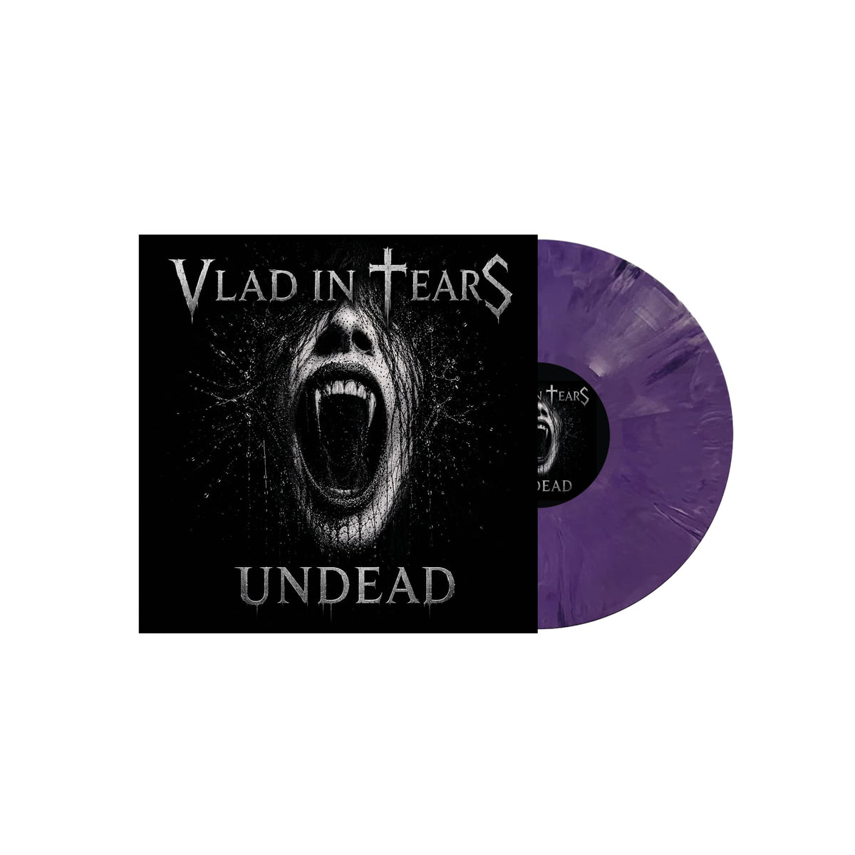 Vlad In Tears - Undead (solid purple with black and white LP) (04.12.2026) (limited to 300)