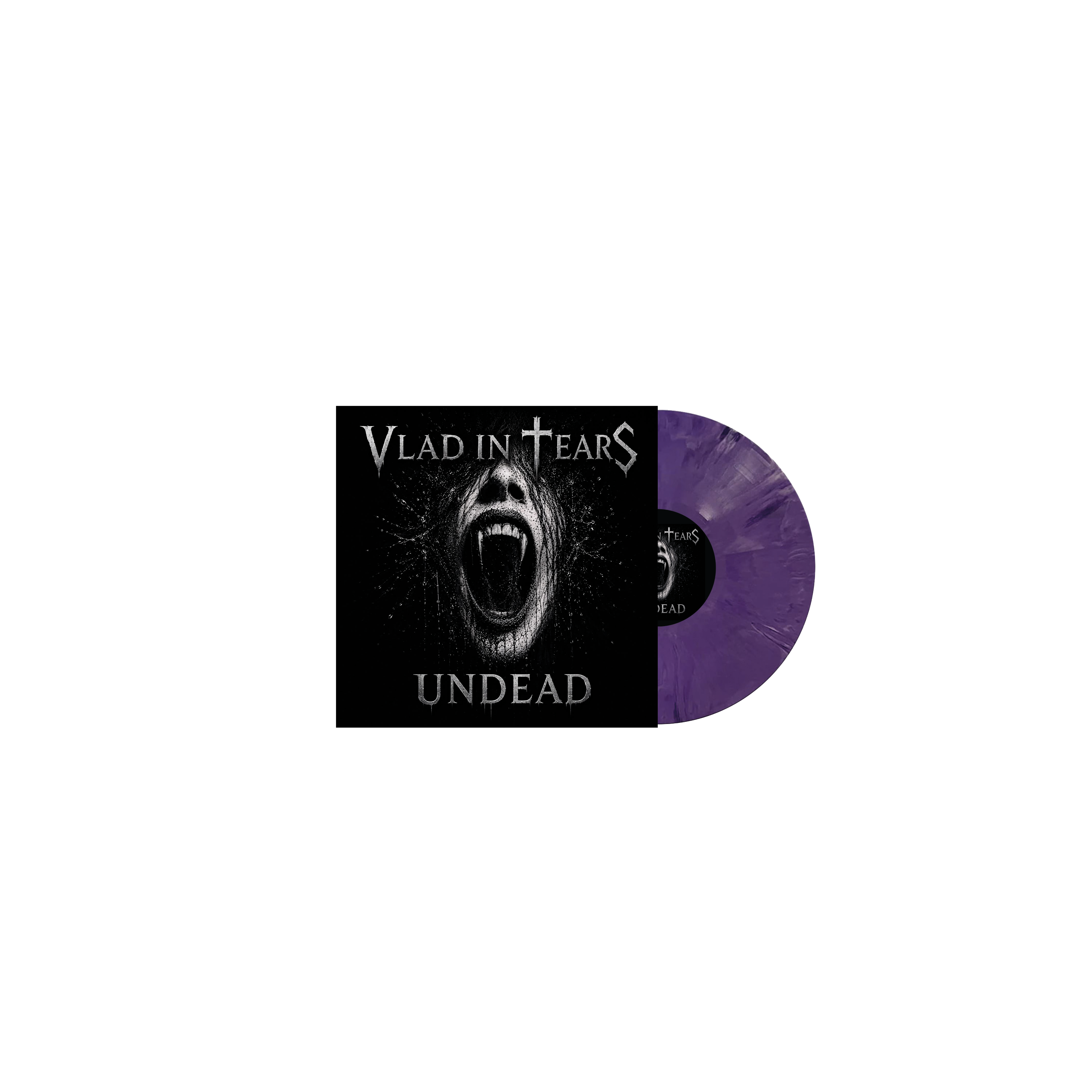 Vlad In Tears - Undead (solid purple with black and white LP) (04.12.2026) (limited to 300)