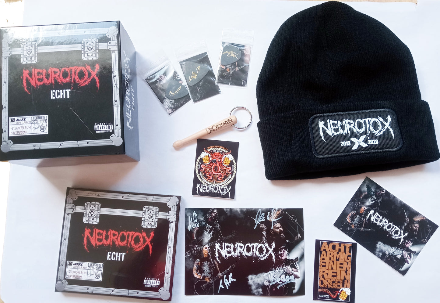 Neurotox - Echt (Ltd. Fanbox/2CD Digipak + Beanie + Keyring)